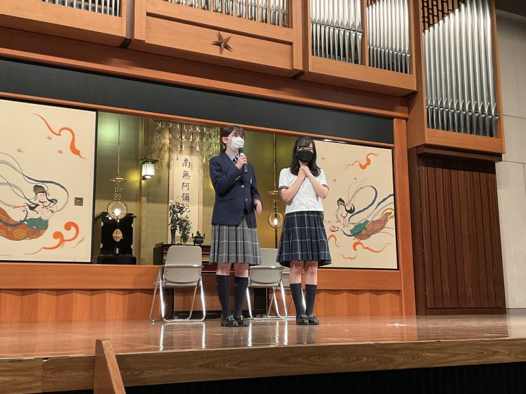 受賞報告の様子(Technovation Girls 入賞)
