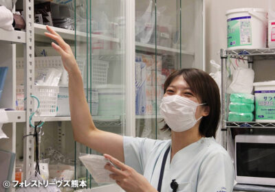 熊本整形外科病院で看護助手として働く