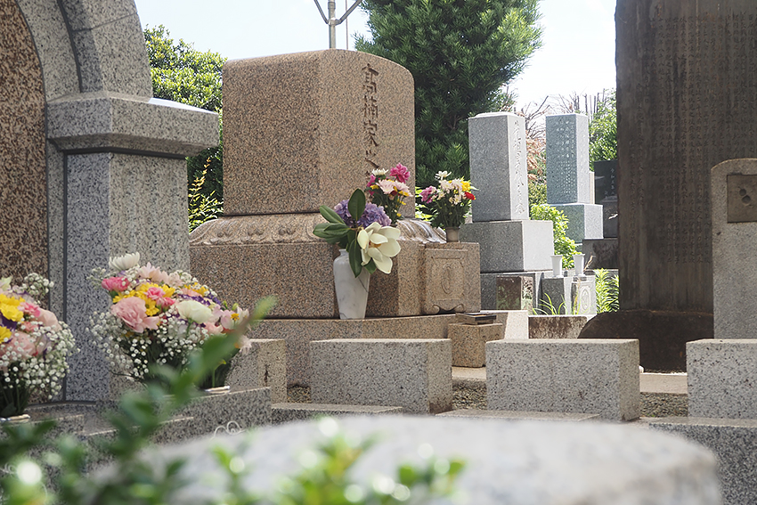 杉並区築地本願寺和田堀廟所にある高楠家の墓