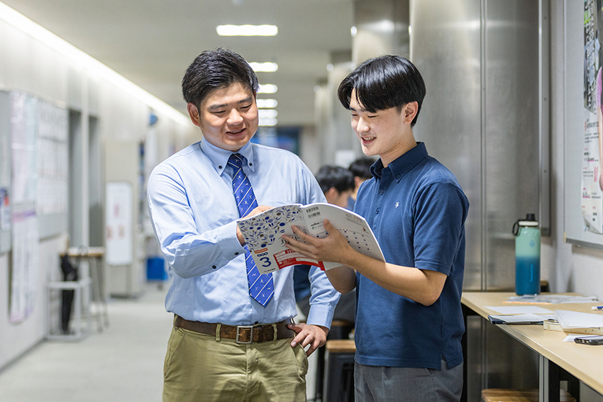 武蔵野大学の先生方のように真剣に向き合うことを心がけている