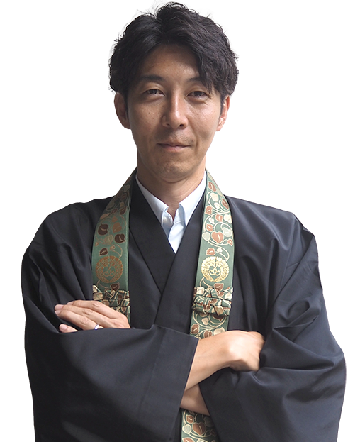 仏教教育事務課アオヤマ課長