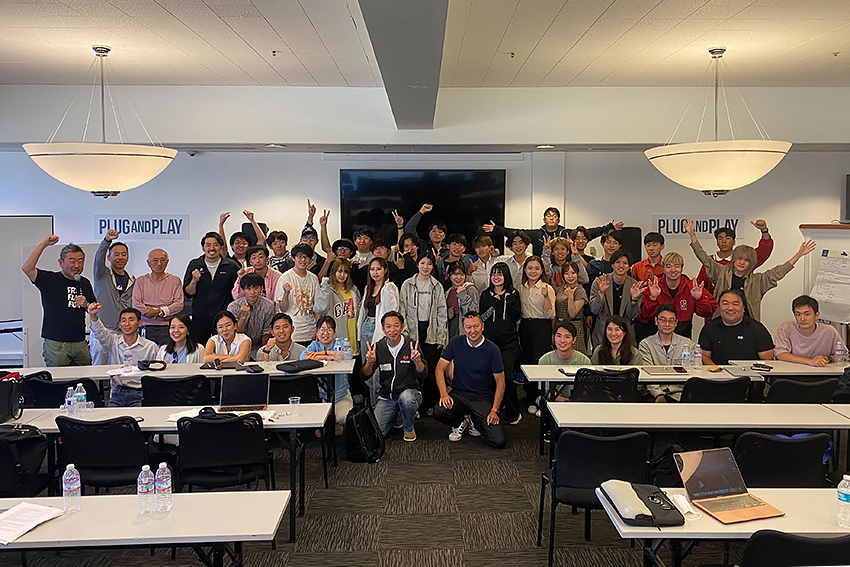 2年次にはEMCの「2022年度グローバルアントレプレナー海外研修」に参加