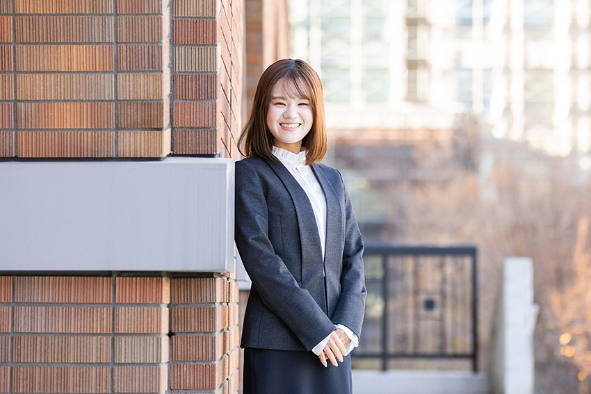 「武蔵野大学で過ごした4年間は、自分の人生を豊かにするための学びの時間だったなと思います」