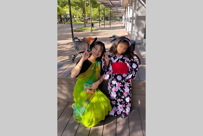 4年次にはインド人と日本人による交流プログラムも企画運営