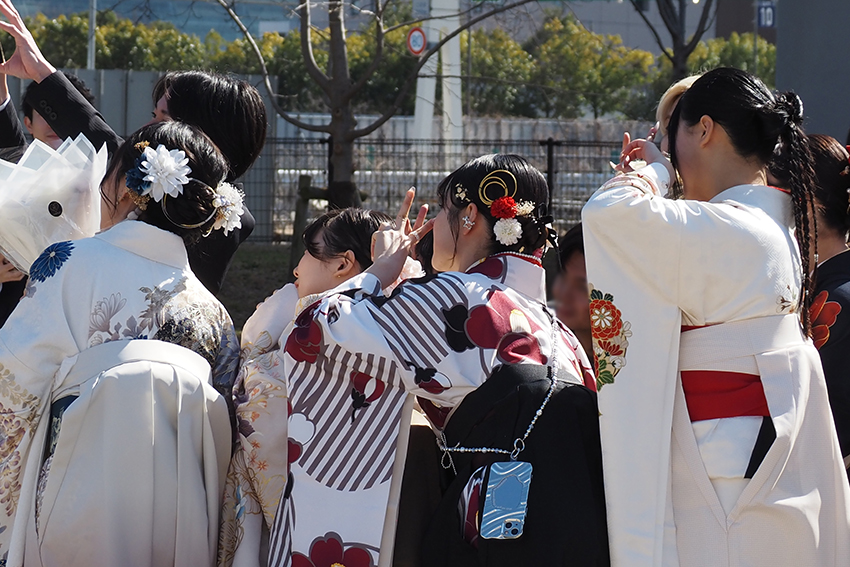 共に学んだ仲間たちと