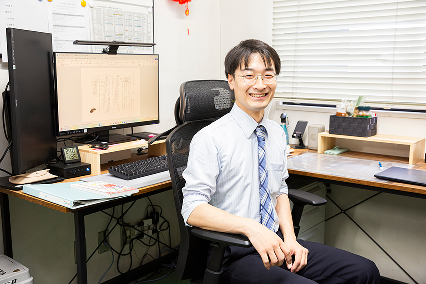 「まだまだ力不足ですが、『いずれ母校で教えられれば』と思うこともあります」