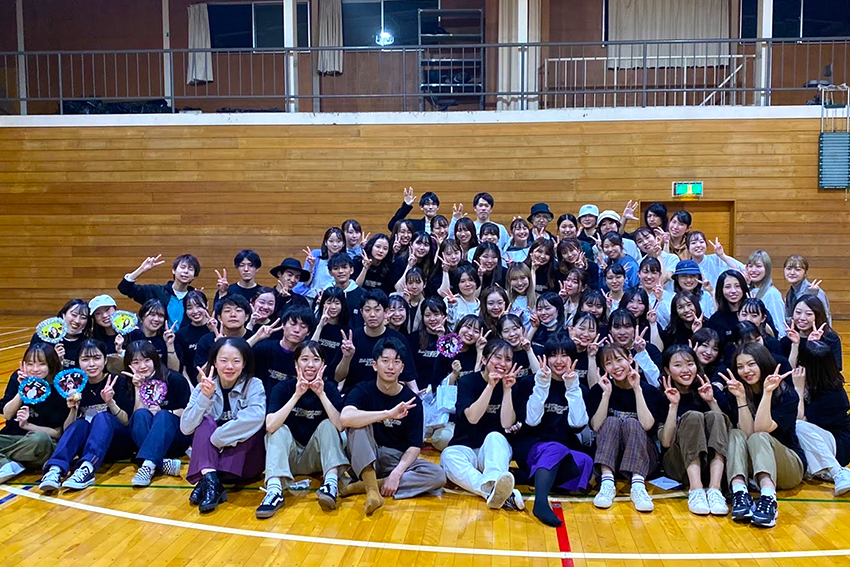大学の公認ダンス部「Dance Club Alpha」でも充実した時間を過ごした